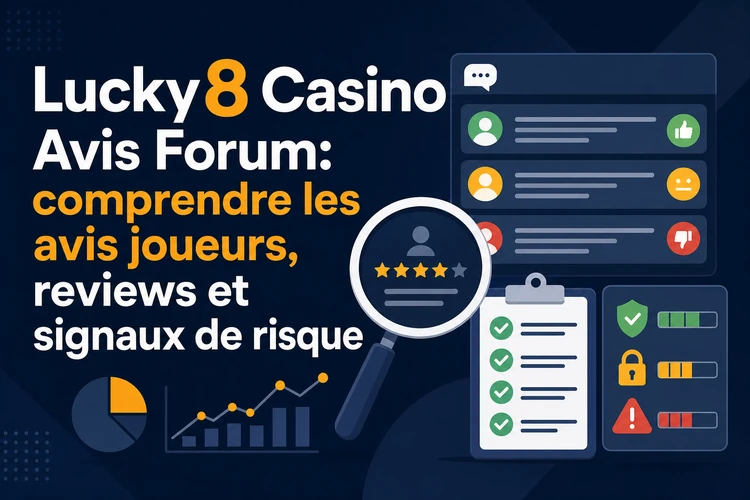 Lucky8 Casino Avis Forum: comprendre les avis joueurs, reviews et signaux de risque