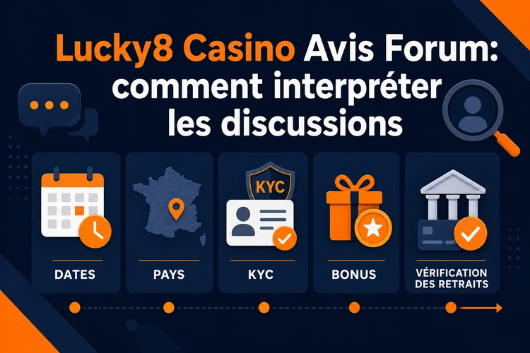 Lucky8 Casino Avis Forum: comment interpréter les discussions