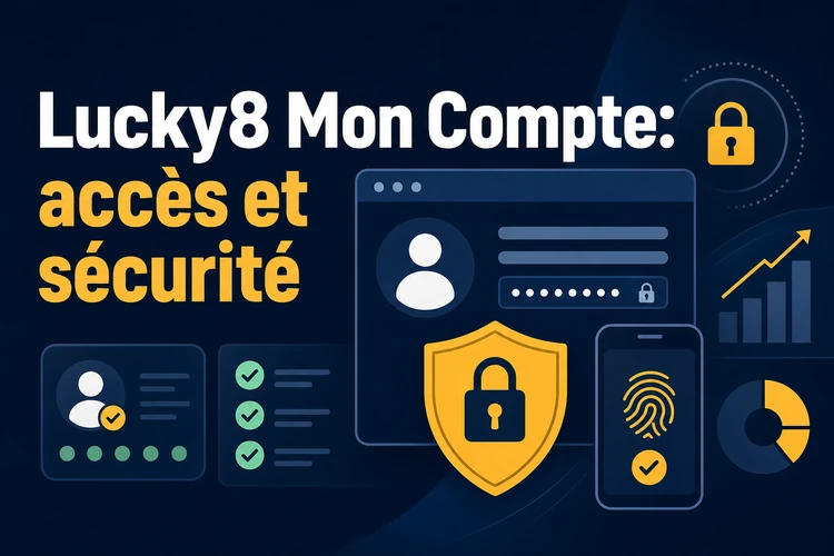 Lucky8 Mon Compte: gérer l’accès, la sécurité et les problèmes de compte avec prudence