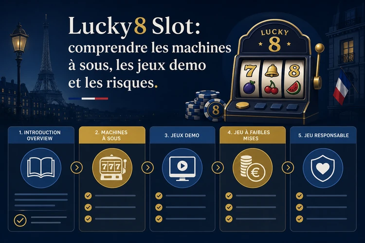 Lucky8 Slot: comprendre les machines à sous, les jeux demo et les risques