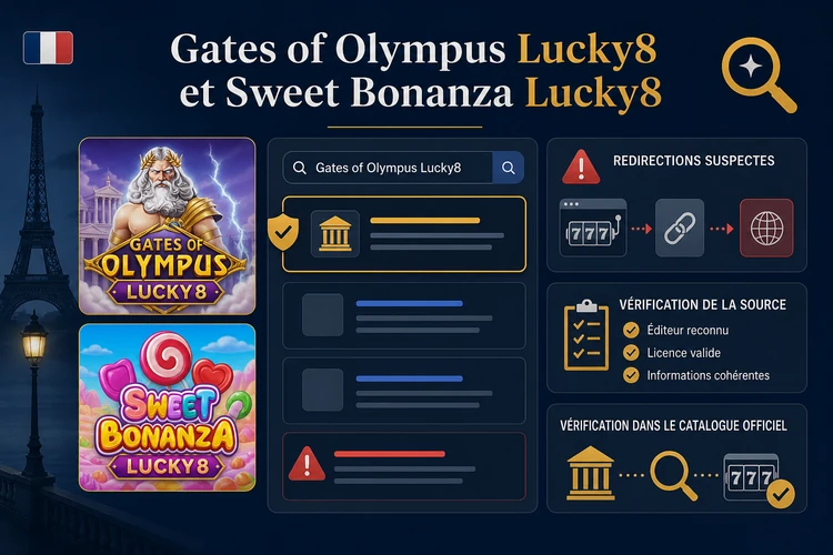 Gates of Olympus Lucky8 et Sweet Bonanza Lucky8