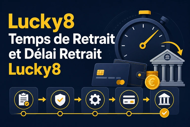 Lucky8 Temps de Retrait et Délai Retrait Lucky8